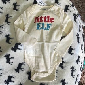 🎅🏻 NWT🎅🏻 Little Elf Onesie (18-24 months) Old Navy